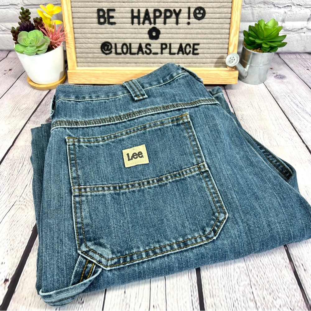 LEE Mens Loose Fit Carpenter Jeans